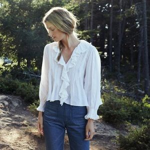 Dôen River Top in salt- like new- xs